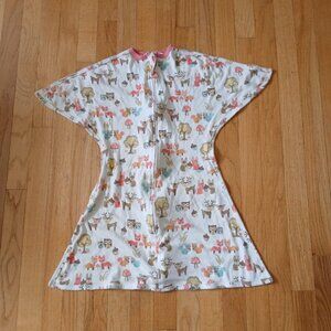 Zipadee-Zip Baby Swaddle Transition Sack – Forest Animals Print – Size M (6–12 M